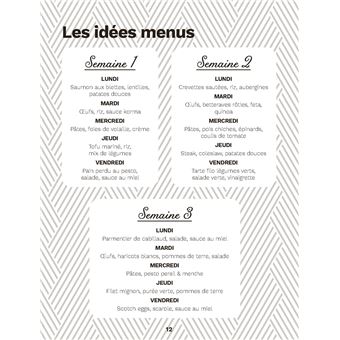 Je cuisine pour la semaine - Spécial sportifs