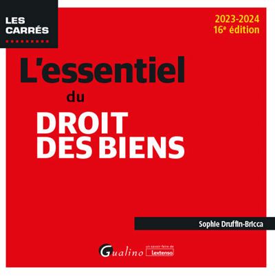 L'essentiel du droit des biens - Sophie Druffin-Bricca - Poche