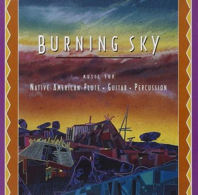 Burning sky