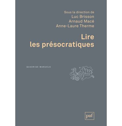 Lire les présocratiques