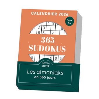 Almaniak Silver 365 Sudokus 2026