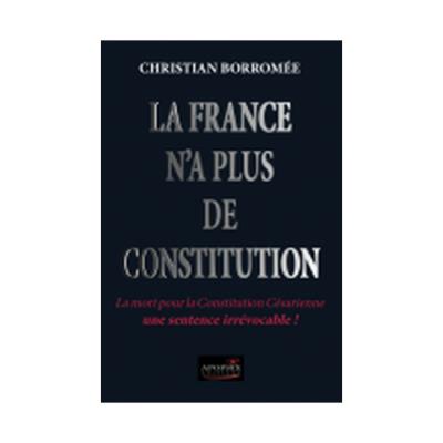 La France n'a plus de constitution !
