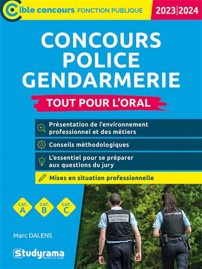 Concours de police - Gendarmerie - Défense - Tout pour l'oral, 2020