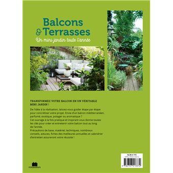 Balcons et terrasses : potager fleuri aromatique jungle