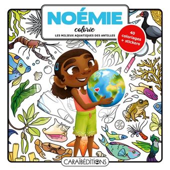 Noémie - Noémie, 40 coloriages et stickers - 1