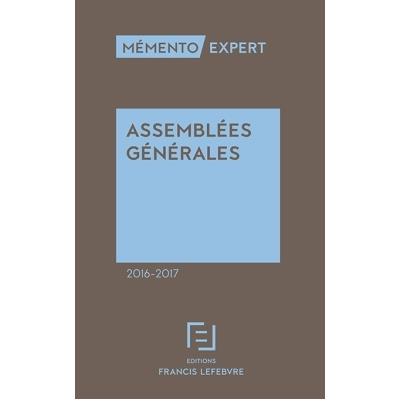 Memento assemblees generales 2016-2017