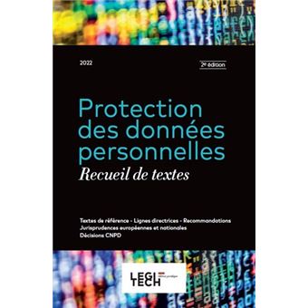 Protection des données personnelles