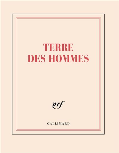Carnet carré ligné Terre des hommes