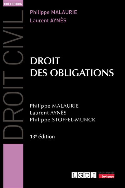 Droit des obligations 2017