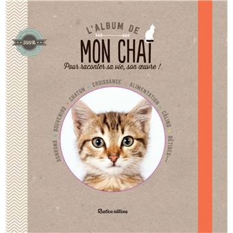 L Album De Mon Chat Cartonne Monique Bourdin Achat Livre Fnac