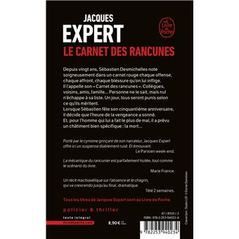 Le Carnet des rancunes