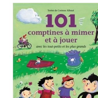 Comptines à mimer pour bouger (Livre + CD) - La Librairie des Enfants