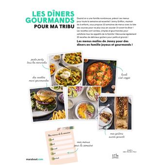 Les dîners gourmands pour ma tribu