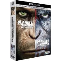 La Planète des Singes : Les origines, La Planète des Singes : L'affrontement Blu-ray 4K Ultra HD