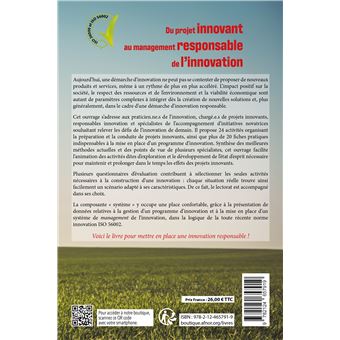 Du projet innovant au management responsable de l'innovation