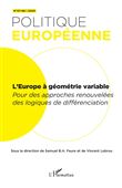 L'Europe à géométrie variable
