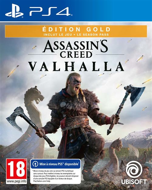 Assassin's Creed Valhalla Edition Gold PS4