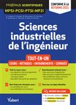 Sciences industrielles de l'ingénieur MPSI-PCSI-PTSI-MP2I - Tout-en-un