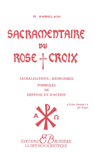 Sacramentaire du rose+croix