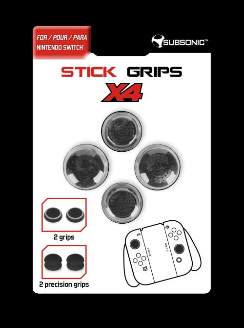 Stick Grips Subsonic pour Nintendo Switch