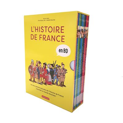 Coffret L'Histoire de France en BD