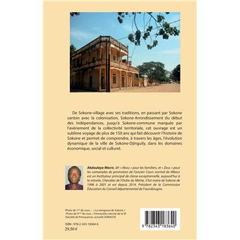 Essai sur l'histoire de Sokone-Djinguily de 1860 à 2013
