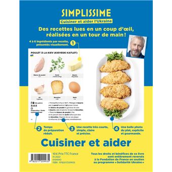 Cuisiner Simplissime et aider l'Ukraine