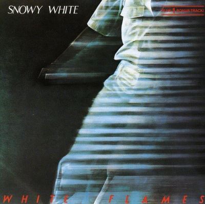 White flames