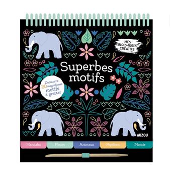 Mes blocs-notes créatifs - superbes motifs