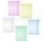 ENVELOPPES A4 VELCRO TRANSP. + PERF LATÉRALE 2X5 COUL ASS_0