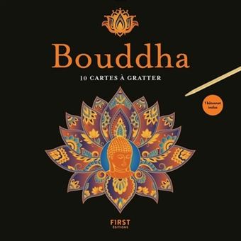 10 cartes à gratter - Bouddha