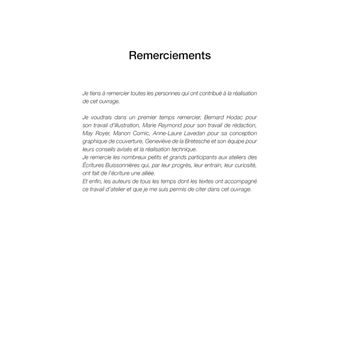 Écritures buissonnières