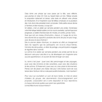 Écritures buissonnières