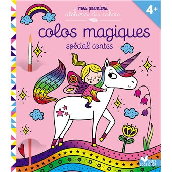 Colos magiques mondes féeriques - avec pinceau