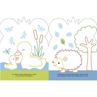 Mes premières gommettes - Grenouille