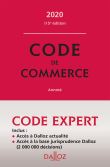 Code Dalloz Expert. Code de commerce 2020