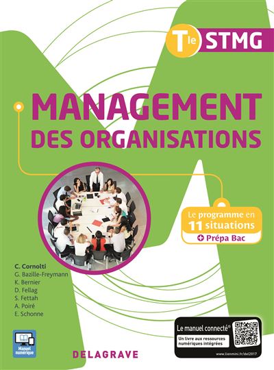 Management des organisations Tle STMG Elève