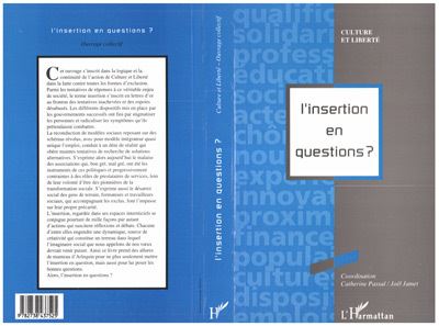 L'insertion en questions ? - Catherine Passal - (donnée non spécifiée)