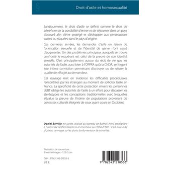 Droit d'asile et homosexualité