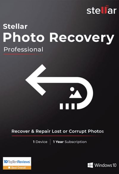 Stellar Photo Recovery Professional Windows v10.0 / Version : v10.0