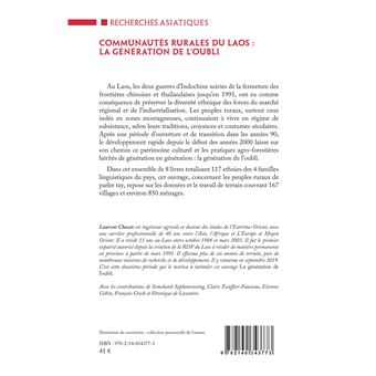 Communautés rurales du Laos : la génération de l'oubli