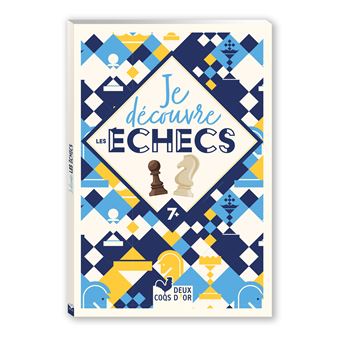 Je découvre les échecs - coffret avec plateau de jeu et méthode d'apprentissage