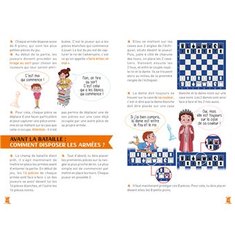 Je découvre les échecs - coffret avec plateau de jeu et méthode d'apprentissage