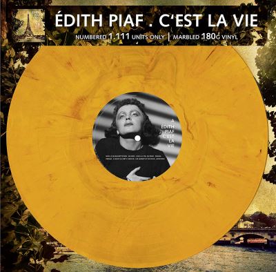 C'est la vie Edition Limitée Vinyle Marbré Or