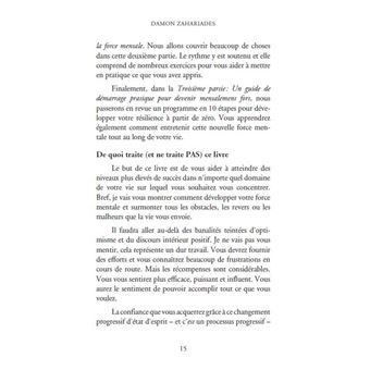 Développez votre force mentale