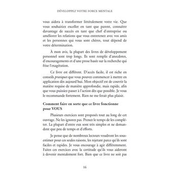 Développez votre force mentale