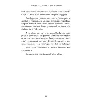 Développez votre force mentale