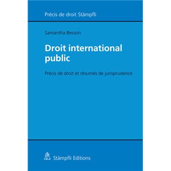DROIT INTERNATIONAL PUBLIC 2019