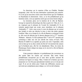 De la création à la mort d'Abraham