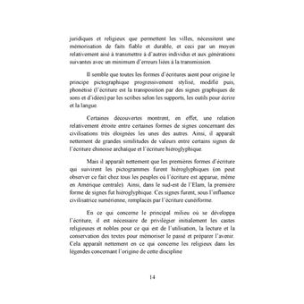 De la création à la mort d'Abraham